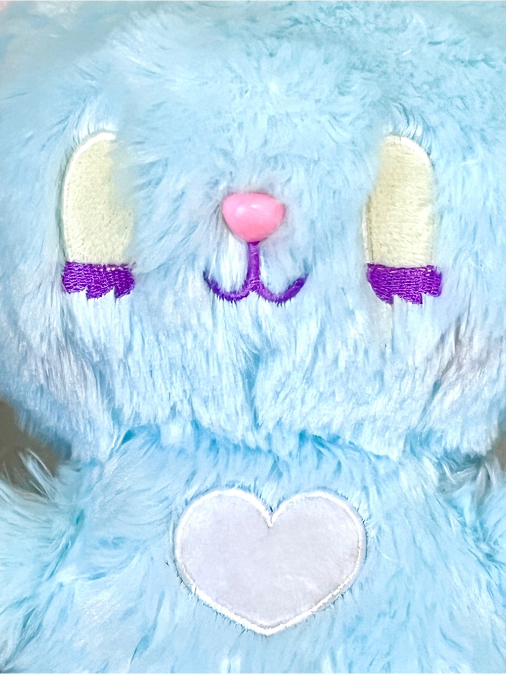 Amuse Cotton Candies Blue Soda Bear Plush 13” Large NWT Amufun Japan Pastel - Picture 2 of 5